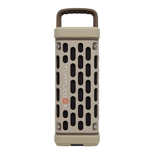 Turtlebox Ranger: Loud! Outdoor Portable Bluetooth 5.4 Speaker | Rugged, Waterproof, Ultra-Portable | Plays to 105db, Deep Bass, Shockproof, Unlimited