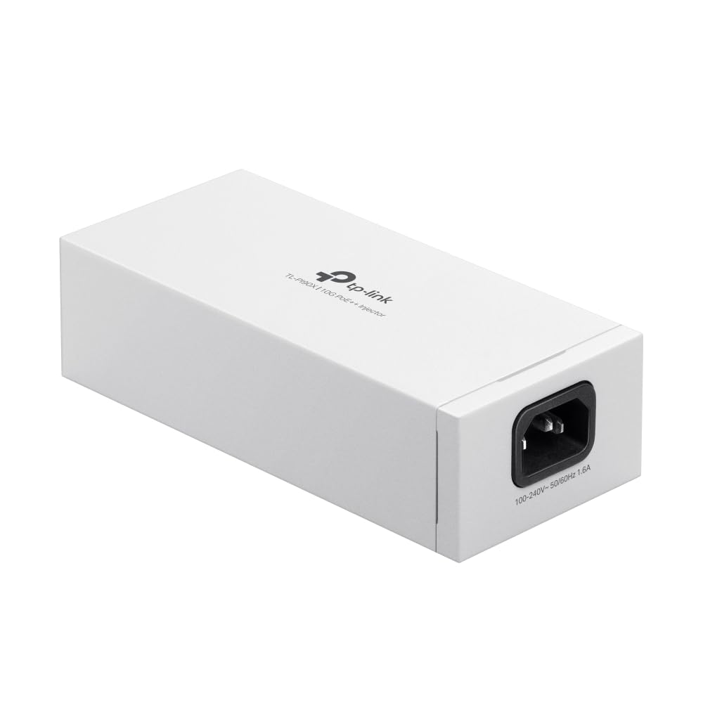 Omada 10G PoE Injector, Non-PoE to PoE Adapter, UL Certified (TL-PI90X)