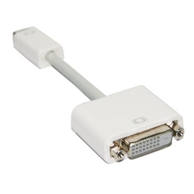 Mini DVI Male to Standard DVI Female Video Adapter Cable AD-MDVI-DVI