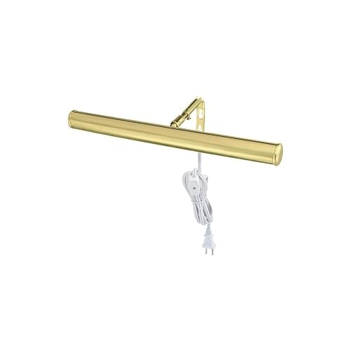 WESTINGHOUSE Lighting Corp 75051 14-Inch Polished Brass Picture Light Fixture Finish, 1 Pack