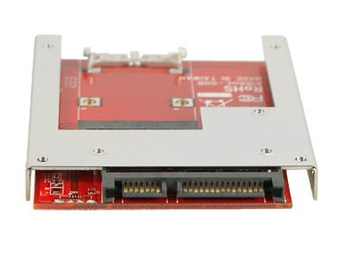 Koutech IO-ASS111 Latch mSATA to 2.5" SATA Device Converter with Metal Frame