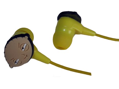 Audiology FG7-03 Family Guy Molded Stewie in-Ear Stereo Earphones for MP3 Players, iPods and iPhones