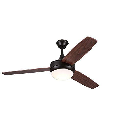 Beach Creek 52-in Bronze Indoor Ceiling Fan with Light Kit and Remote