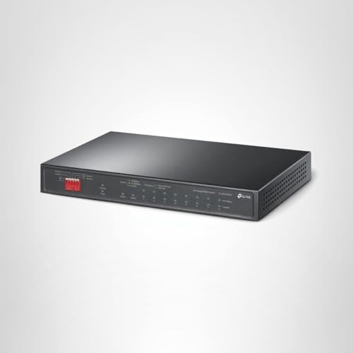 TP-Link TL-SG1210PP | 8 Port PoE Switch | 6 PoE+ and 2 PoE++ Ports @123W, w/ 2 Uplink Gigabit Ports + 1 Combo SFP Slot | Plug & Play | Priority