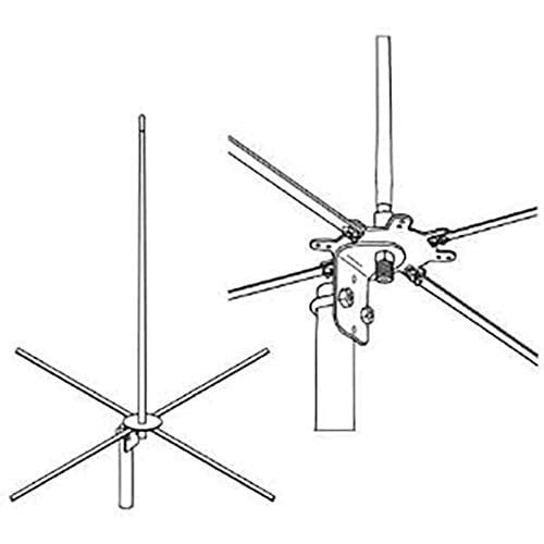 Firestik 2MCKB 4 Ft -122 Cm 2-Meter Base Antenna