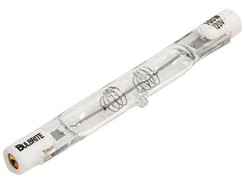 Bulbrite Q100T3/S 120-Volt Halogen Short J-Type Torchiere Bulb, 100-Watt, 100W
