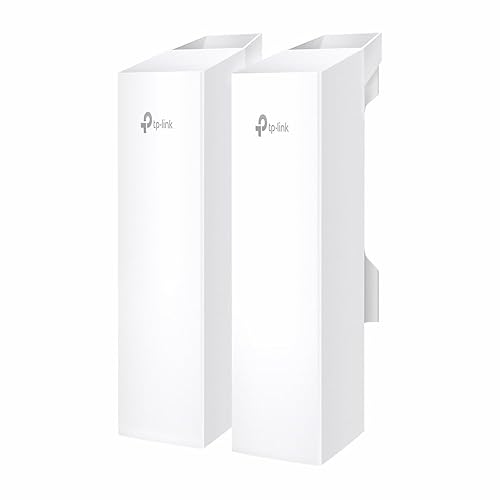 TP-Link Omada Outdoor WiFi Bridge Kit (EAP211-Bridge KIT) - Point-to-Point Long-Range Wireless Bridge, 5GHz 867Mbps Speed, Secure & Reliable