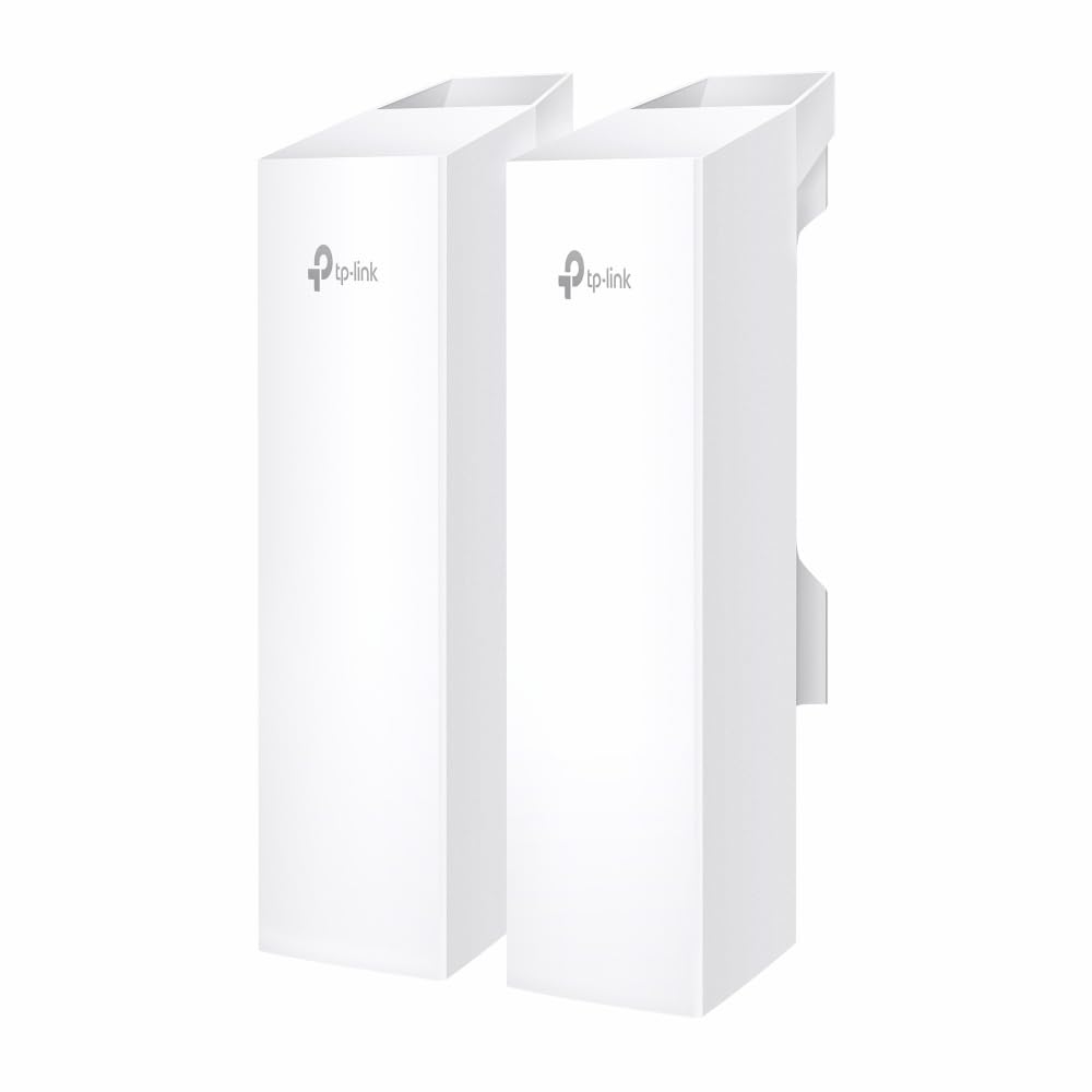 TP-Link Omada Outdoor WiFi Bridge Kit (EAP211-Bridge KIT) - Point-to-Point Long-Range Wireless Bridge, 5GHz 867Mbps Speed, Secure & Reliable