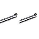 Gardner Bender 46-308UVB Cable Tie, 8 inch., 75 lb. Tensile Strength, Wire / Cord Management Industrial and Household Use, Nylon Zip Tie, 100 Pk., UV
