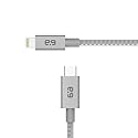 PureGear USB C to Lightning Cable, Braided Apple MFi Certified Charging Data Sync Cable Support Power Delivery and Type C Chargers for iPhone…