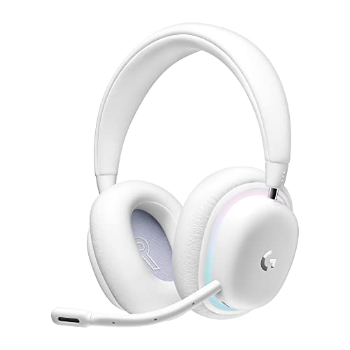 Logitech G735 Wireless Gaming Headset Customizable LIGHTSYNC - White Mist