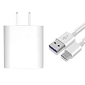for Huawei Supercharge Power Adapter,4.5V 5A Quick Fast Charger with Super Charging USB Type C Cable Super Charger for Huawei P20 Pro, P10 Plus,Mate 9