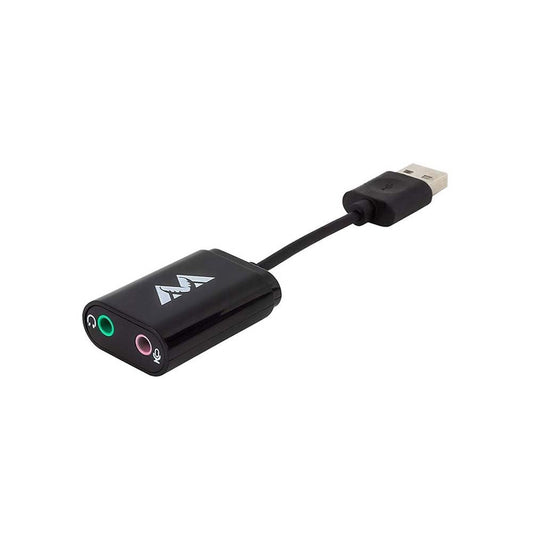 ANTLION AUDIO GDL-0424 USB Stereo Sound Card Adaptor for Microphones and Headphones