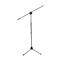 IDOLpro Floor Tripod Microphone Stand With Boom (Chrome)