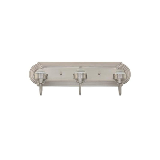 Westinghouse Lighting Corp 6300800 3-Light Wall Fixture, Nickel