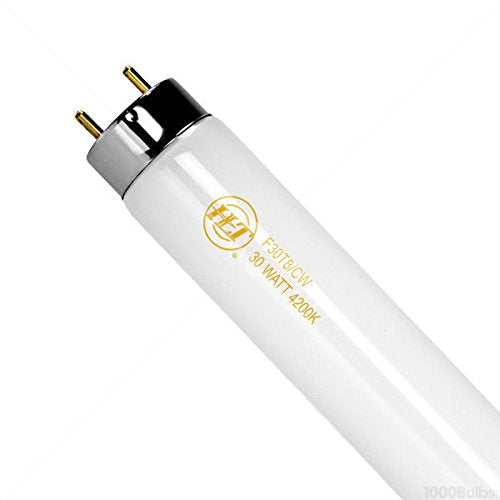 (Case of 30) F30T8CW - 3 ft. - 30 Watt - T8 Linear Fluorescent Tube - 4200K - Halco 9225