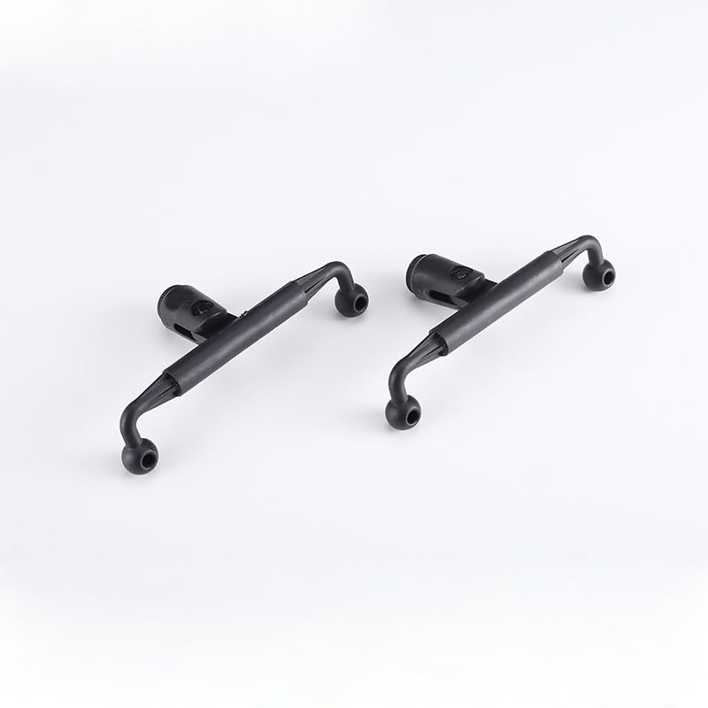 ThtRht 2 Pack Dual Phone Holder Tripod Mount Adapter 17mm Ball Mount Splitter with 1/4"-20 Thread Stand for Camera Tripod Phone Holder Light Stand