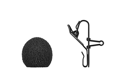 Sennheiser Vocal Condenser Microphone, Color Black, Size 3-PIN (MKE ESSENTIAL OMNI-BLACK)