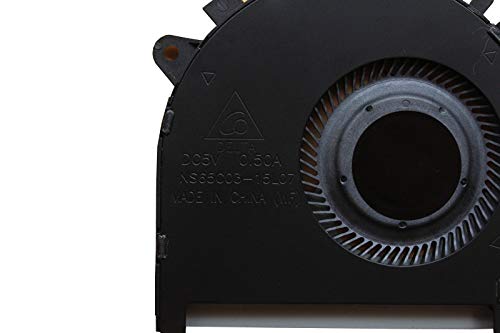 Z-one Laptop Cooling Fan for Acer Aspire R 15 N16P2 Series, 4-Pin Connector, 4-Wires, NS65003-15