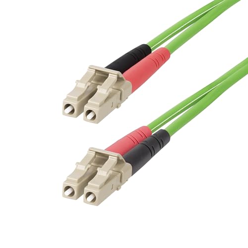 StarTech 9.8ft/3m OM5 Multimode Fiber Cable, LC to LC, 50/125 Duplex LSZH