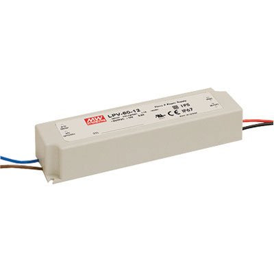 LPV-60-5 Mean Well AC-DC LED Power Supply 5V 8A 40W