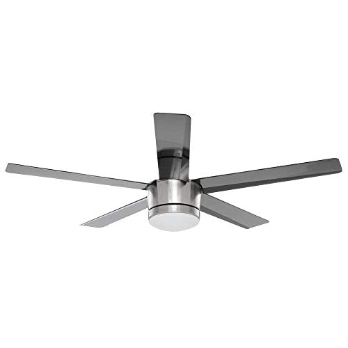 Home Decorators Collection SW1422BN Merwry 52 in. LED Brushed Nickel Ceiling Fan