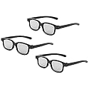 TOUMEI 3D Glasses, Circular Polarized Non-Flashing Passive 3D Glasses for Format Cinema/Passive Polarized 3D TV Projector - 3D Glasses That Supports