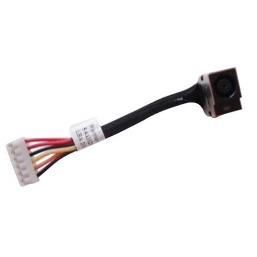 New AC DC Jack Power Plug in Charging Port Connector Socket with Wire Cable Harness Replacement for HP COMPAQ PRESARIO CQ50 CQ60 CQ70 G50 G60 G70
