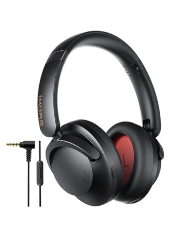 1MORE SonoFlow Pro HQ51 Wireless Over-Ear Headphones, Reduce Noise by Up to 45dB, Hi-Res Audio, 100H Playtime, App Control, Bluetooth 5.4, AI Clear