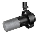 FIFINE Dynamic Microphone, XLR/USB Podcast Recording PC Microphone for Vocal Voice-Over Streaming, Studio Metal Mic with Mute, Headphone Jack