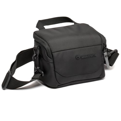 Manfrotto Advanced Shoulder Bag XS III for Reflex and Mirrorless Camera with Lens, Camera Bag, Camera Case with Tripod Mount and Rain Cover