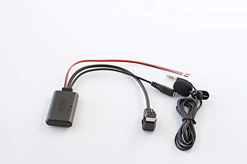 YuYue Bluetooth 5.0 Module, 11 Pin IP-Bus Plug Cable AUX Adapter for Pioneer DEH-P88RS Audio Music Receiver