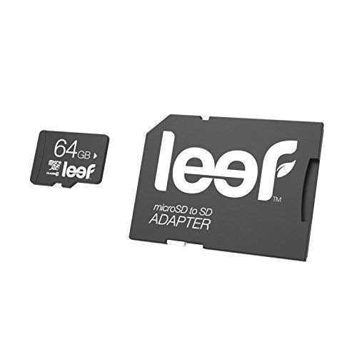 Leef Mobile Memory microSD w/ Adapter - Black (64GB)