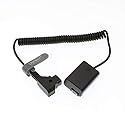 Uonecn Dummy Battery A7 to D-tap Cable for Sony NEX 3/5/7 Series, A7/A7R/A7S/A7II/A3000/A5000/A5100/A6000/A6300/A7s II (12 Inch, Male-to-Female, 3-Pin