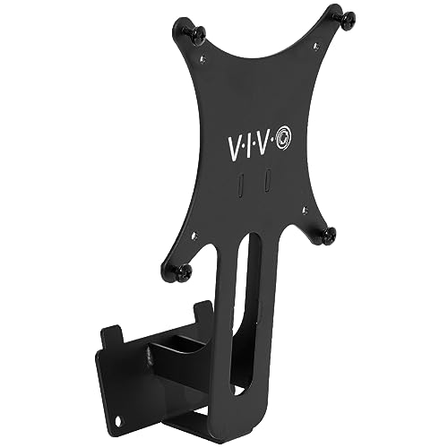 VIVO Quick Attach VESA Adapter Plate Bracket Designed for Samsung UR59 Series Monitors, Mounting Conversion Kit with Cable Management, Black