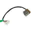 AC DC in Power Jack Charging Port Cable for Compatible with HP 14-am052nr 14-an010nr 14-an012nr 14-an013nr 14-an080nr 14-an082nr 14-an090nr 14-an092nr