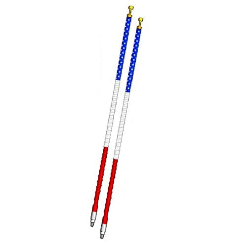LOT OF 2 FIRESTIK II FS4-USA 4' 900W CB RADIO ANTENNA