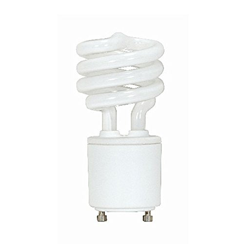 13 Watt; Mini Spiral Compact Fluorescent; 3500K; 82 CRI; GU24 Base; 120 Volt