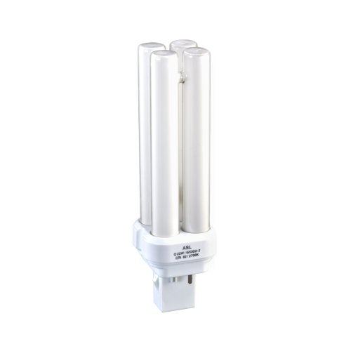 ASL Q22/50K 22-Watt Quad 2-Pin Magnetic Ballast Compact Fluorescent Bulb, Cool White