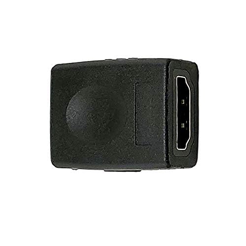 SatelliteSale Digital HDMI Female to Female HDMI Coupler PVC Black Adaptor