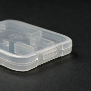 eTECH Collection 50 Pack of Clear Plastic SD/SDHC/SDXC/MicroSD/MicroSDHC/MicroSDXC Memory Card Case Holder for SanDisk/Kingston/Transcend/Samsung