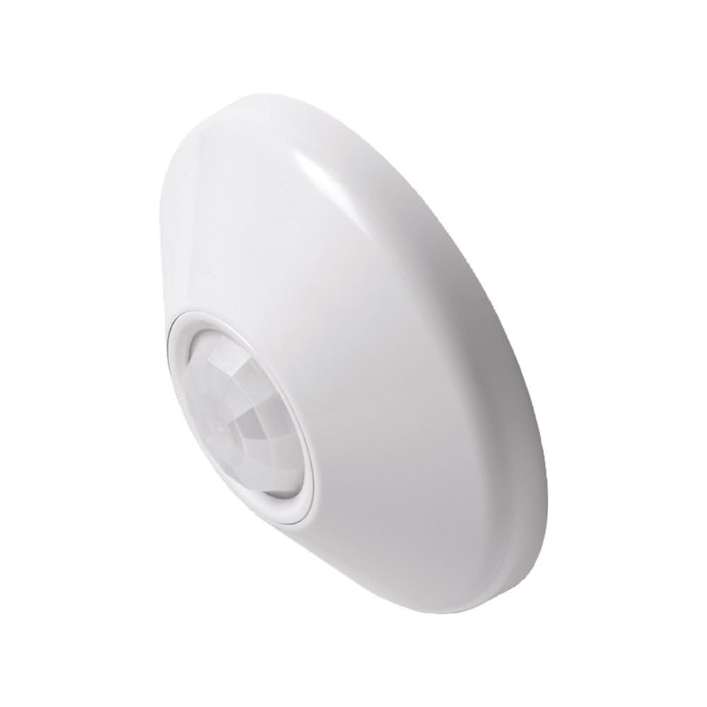 SensorSwitch Ceiling Motion Sensor, PDT Passive Dual Technology Passive Infrared PIR and Microphonics Occupancy Sensor, 360° Large Motion Detection
