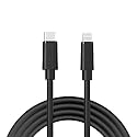 Naztech Lightning Cable Charger - Durable, Rounded, 12ft Fast Charge USB-C to MFi Certified Lightning Cable Compatible with iPhone, iPad, and More…