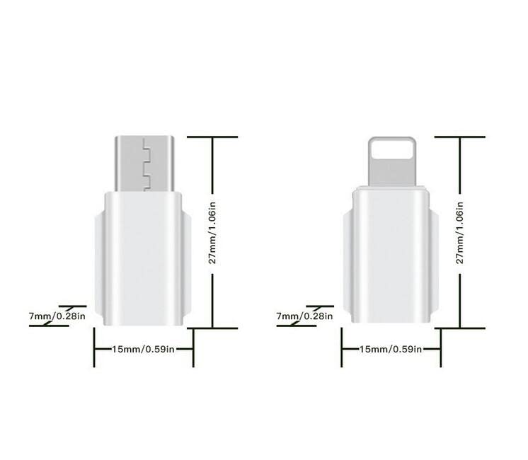AFYMY USB Cell Phone Connection Adapter for DJI OSMO Pocket 2 (for-iPhone)