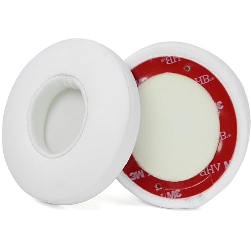 Solo 2 3 Earpads Replacement Ear Cushions Compatible with Beats Solo 2.0/3.0 Wireless On Ear Headphones Ear Pads Noise Cancellation Soft Protein