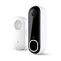 Arlo Video Doorbell 2K + Chime 2 (2nd Gen, Latest Release), Wireless or Wired Option, 2-Way Audio, Night Vision, Head to Toe View, Package Detection