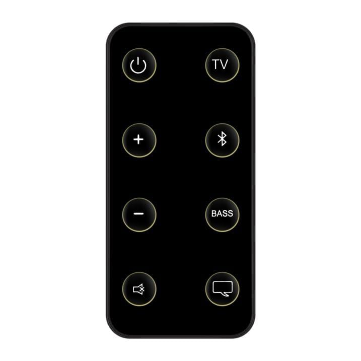 Xtrasaver Replacement Remote Control for Bose Solo 5 10 15 Series ii TV Sound System/ 732522-1110 418775 410376 TV Soundbar Sound System