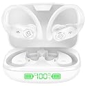 Wireless Earbuds Bluetooth Headphones 96H Playtime LED Display Waterproof Built in Mic Deep Bass Sound Secure Over Ear buds Earhooks for iPhone