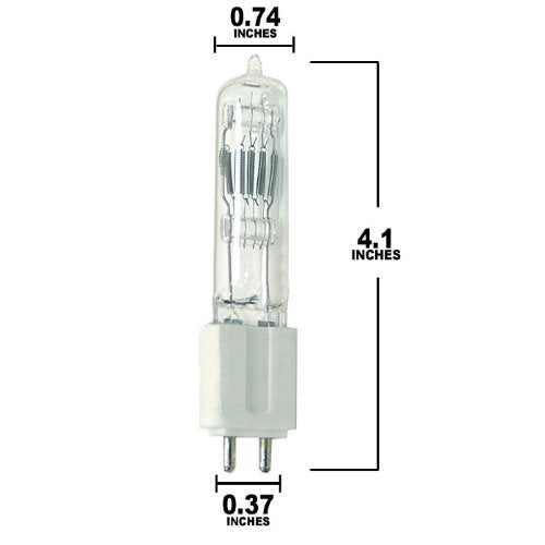BulbAmerica GLE 750 watts 115 Volts G9.5 2-Pin Halogen Light Bulb