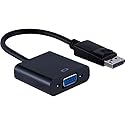 Ativa® DisplayPort to VGA Pigtail Adapter, 6", Black, 36543